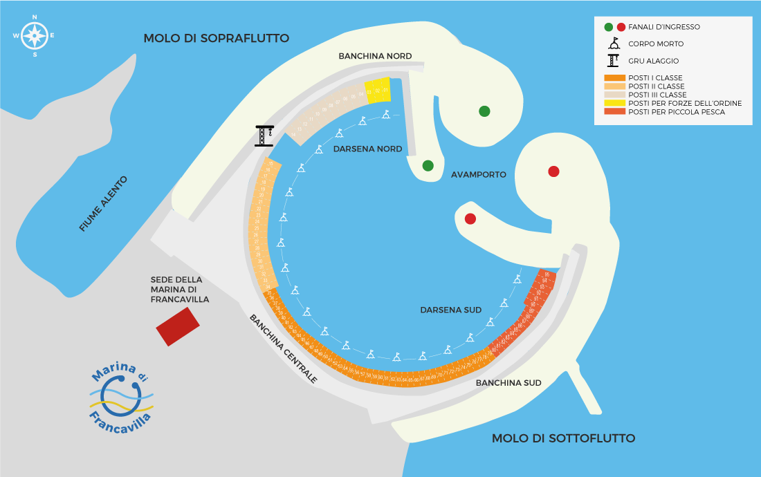Mappa Marina di Francavilla